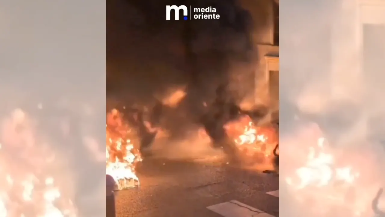 Paris Düştü VİDEO! PSG'nin Şampiyonlar Ligi'ni Kazanmasının Ardından Şehir Savaş Alanına Döndü