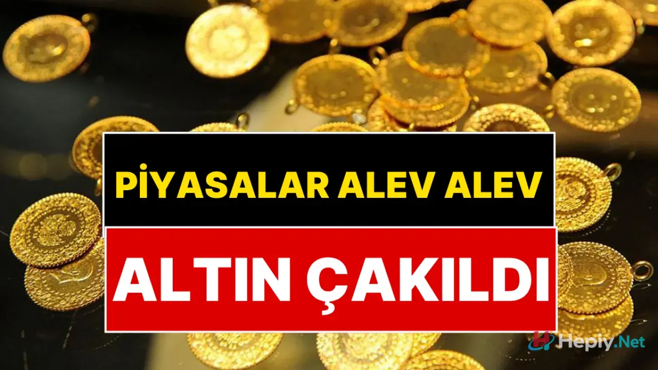 Yatırımcılara Kötü Haber, Piyasalarda Altın Çakıldı! Son İki Haftanın En Düşük Seviyesi