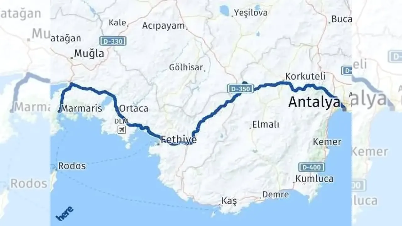 Marmaris Antalya Arası Kaç Km? Kapsamlı Seyahat ve Güzergah Rehberi