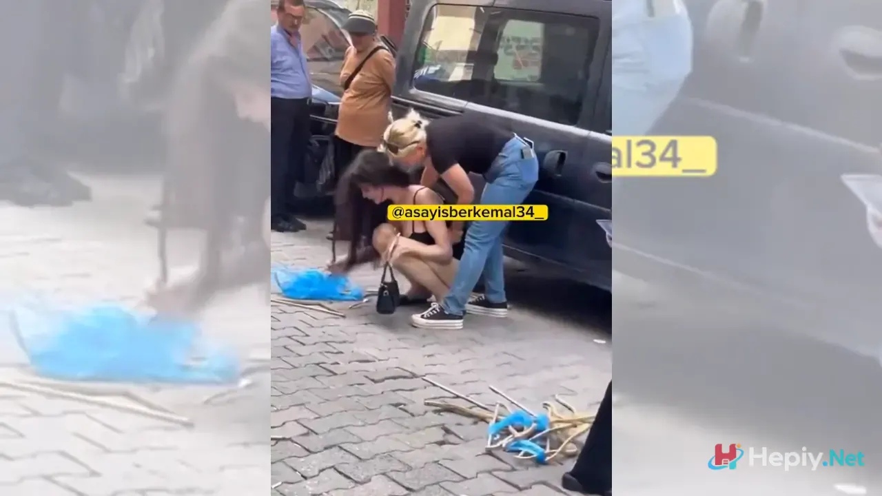Bahçelievler'de Kilotla Dolaşan Kadını Başka Bir Kadın Dövdü
