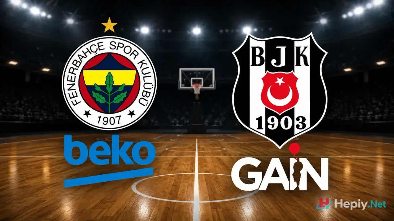 Dev Finalde Nefesler Tutuldu! Fenerbahçe Beko - Beşiktaş GAİN Maçı Hangi Kanalda, Saat Kaçta? (Basketbol Play-Off İlk Maçı)