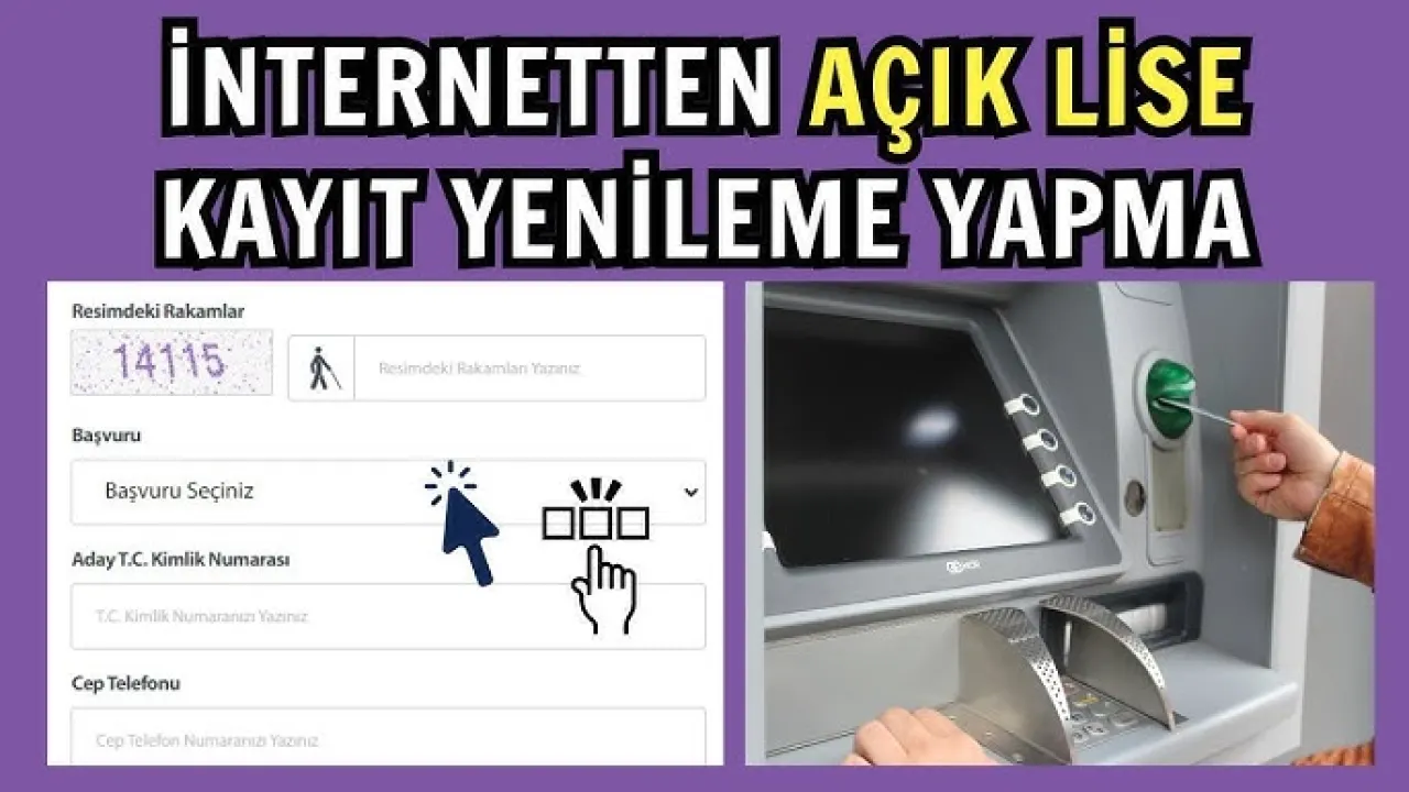 Açık Lise Kayıt Yenileme Nasıl Yapılır Videolu? Adım Adım AÖL Kayıt Rehberi