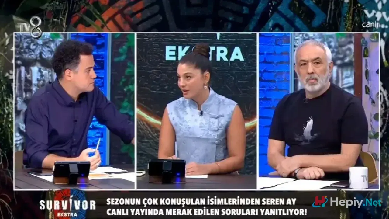 Seren Ay ve Murat Özarı Canlı Yayında Birbirine Girdi! Ekranlarda Tansiyon Zirvede