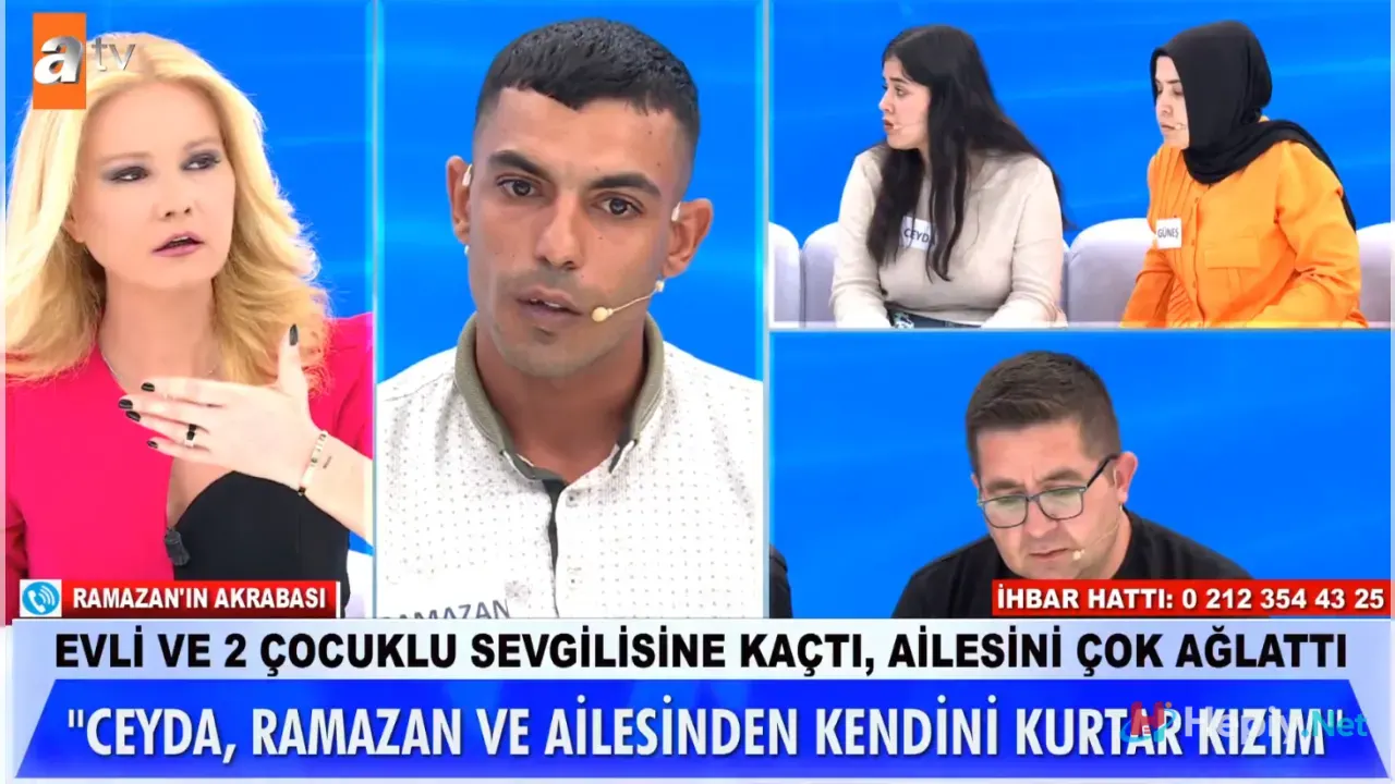 PUBG'den Tanıştığı Evli ve 2 Çocuklu Şahsa Kaçan Kıza Müge Anlı Canlı Yayında Fırça Attı