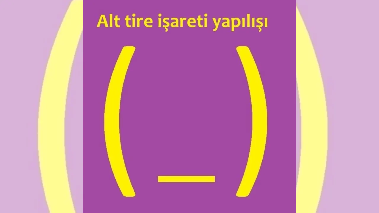 Bilgisayarda Alt Tire (_) İşareti Nasıl Yapılır? Windows, Mac ve F Klavye Rehberi