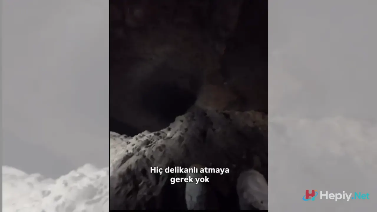Manisa'da Doğa Gezisi Sırasında Gizemli Keşif, 4 Saniye Sonra Ses Gelen Mağaranın Sırrı Çözülüyor