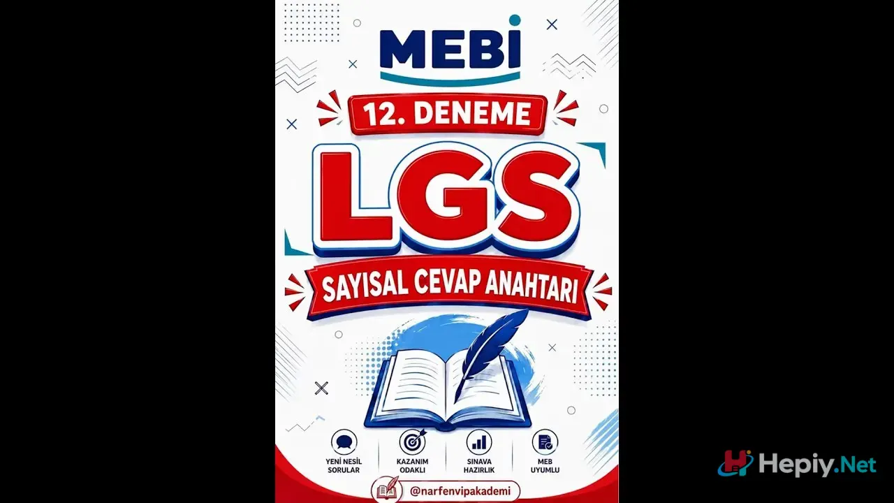 MEBİ 12 Cevap Anahtarı ve Nasıl Sorgulanır Video?