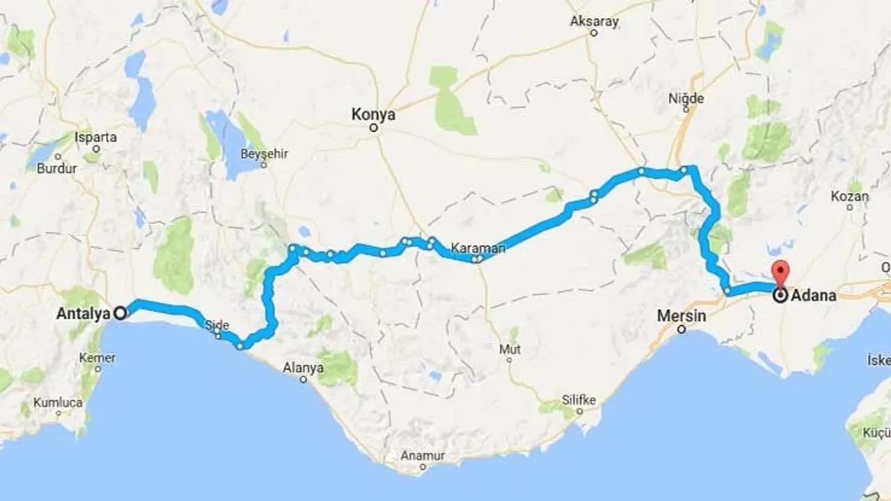 Adana Antalya Arası Kaç Km? Kapsamlı Seyahat, Güzergah ve Yol Rehberi