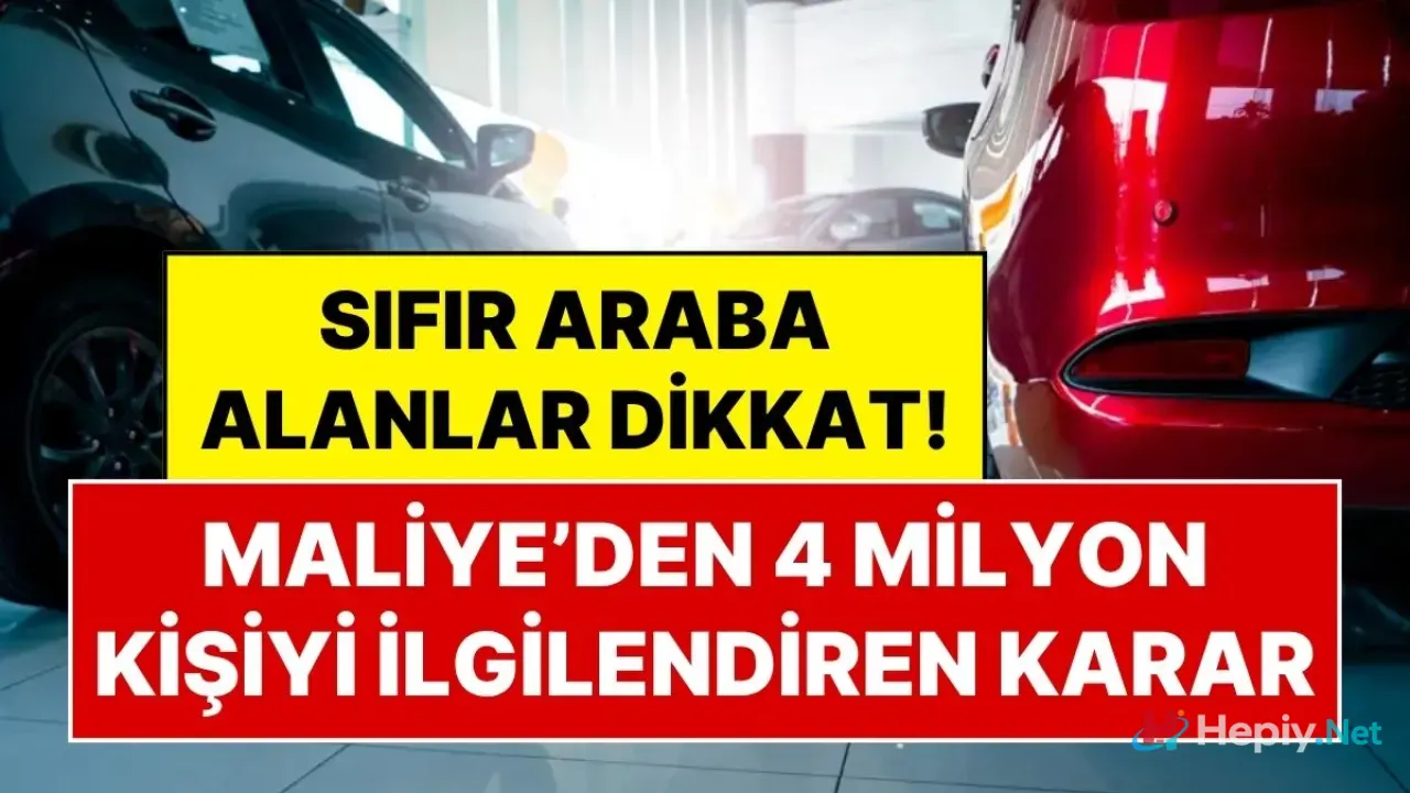 Sıfır Araç Alanlar Dikkat, 2021-2024 Geriye Dönük Devasa Vergi İncelemesi Başlatıldı!
