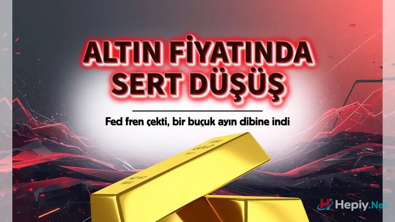 Altın Yatırımcısına Kötü Haber, Küresel Piyasalarda Düşüş Derinleşiyor!