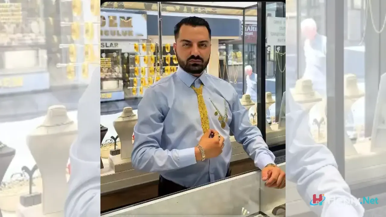Balıkesir Kuyumcu Esnafından Damatlar İçin Özel Altın Kravat! Düğünlerde Ezber Bozan Yeni Trend
