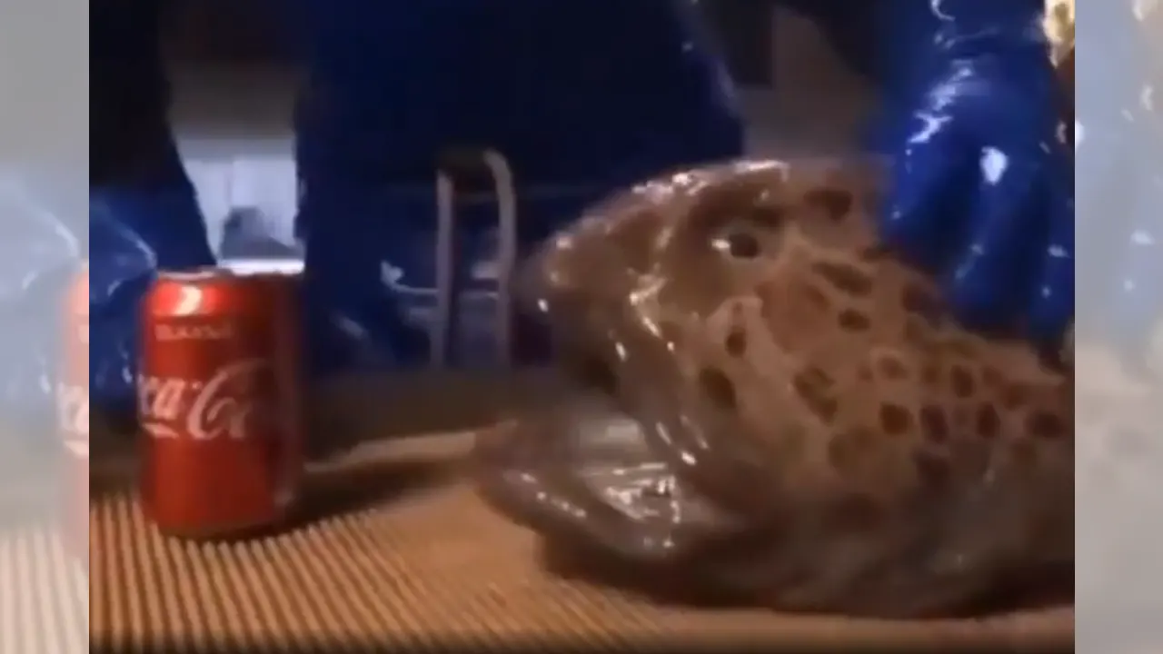 Denizlerin Kabusu Kurt Balığı Video, Kafası Kesilse Bile Isıran Ölümcül Refleksi