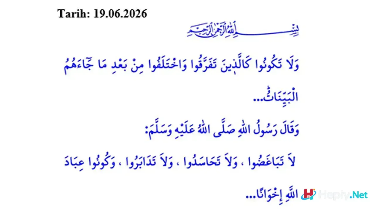 hutbe ayet 2